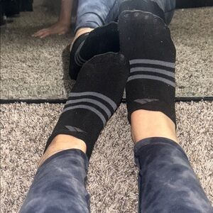 Well Worn Adidas Socks